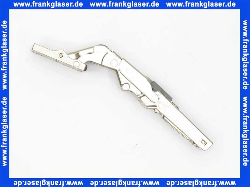 Keuco Scharnier für Spiegelschrank 90108 mit Zuhaltung/Dämpfung 110 Grad Öffnungswinkel 90108000012