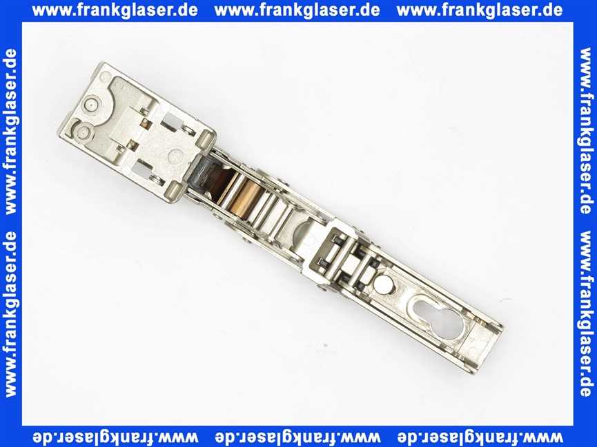 Keuco Scharnier für Spiegelschrank 90108 mit Zuhaltung/Dämpfung 110 Grad Öffnungswinkel 90108000012