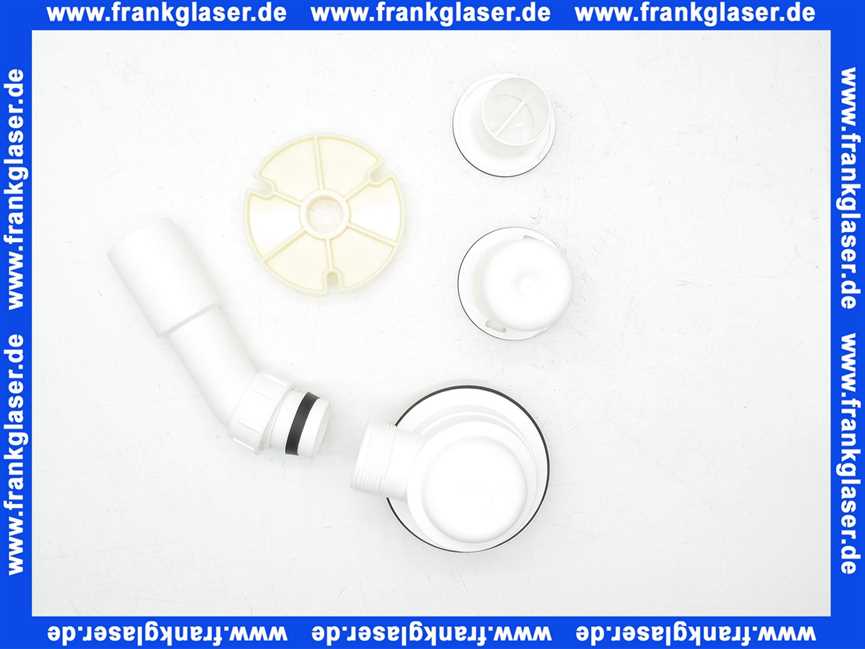 Kludi TASSO 90 Ablaufgarnitur Rohbau-Set neutral 2109100-00