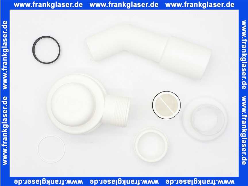 215200000 Kludi TASSO 50 Ablaufgarnitur Rohbau-Set neutral