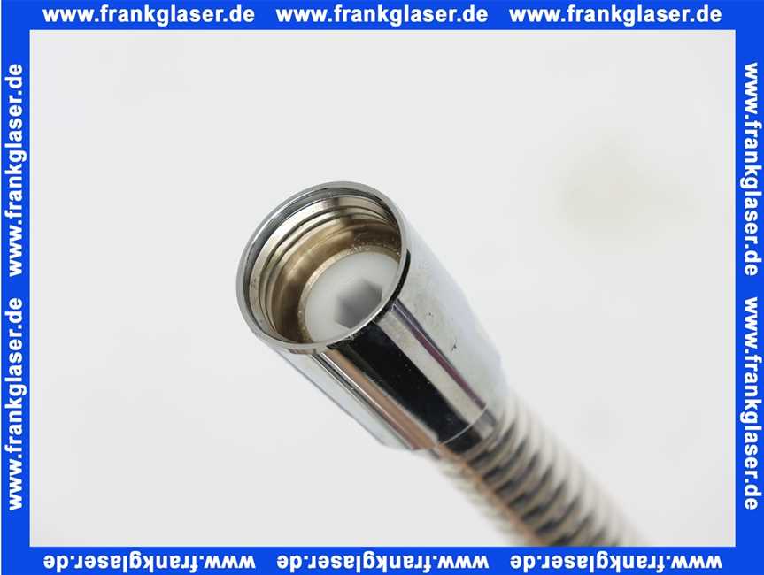 6107005-00 Kludi Eco Brauseschlauch min. 2 l/min 160cm beidseitig konische Mutter verchromt