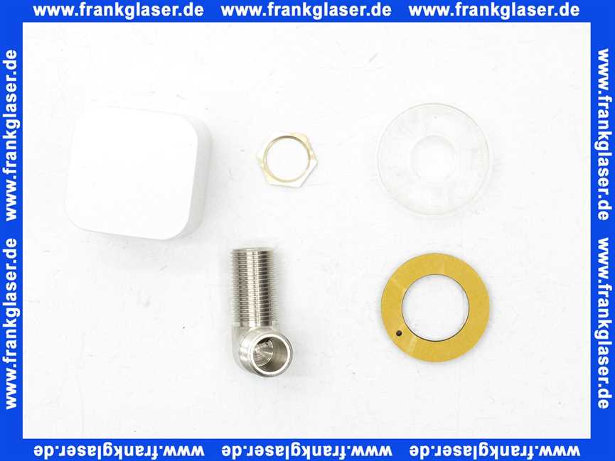 Kludi A-QA Schlauch-Anschlussbogen eigensicher weiß 6554343-00