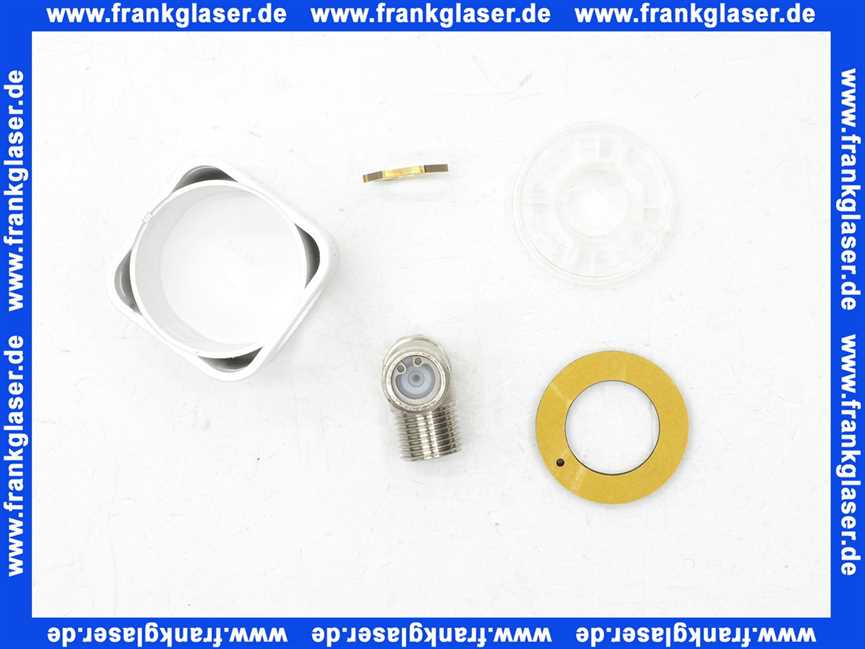 Kludi A-QA Schlauch-Anschlussbogen eigensicher weiß 6554343-00