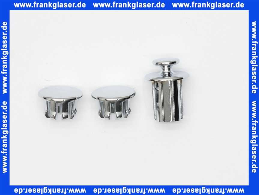 Kludi-Ersatzteil Zubehörtüte Druckknöpfe chrom 7113805-00
