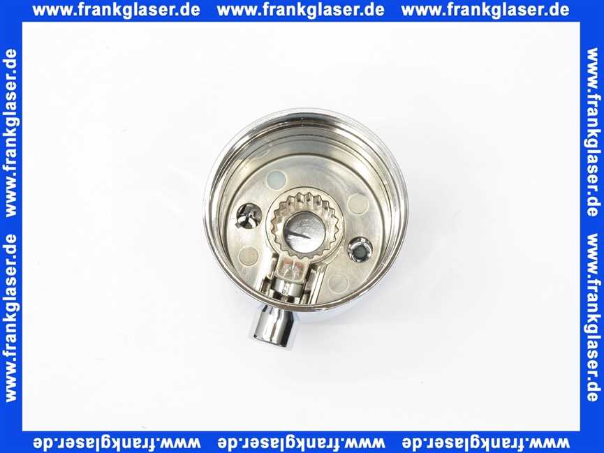 Kludi Ersatzteil Temperaturwählgriff D = 38,8 mm, chrom 7444205-00