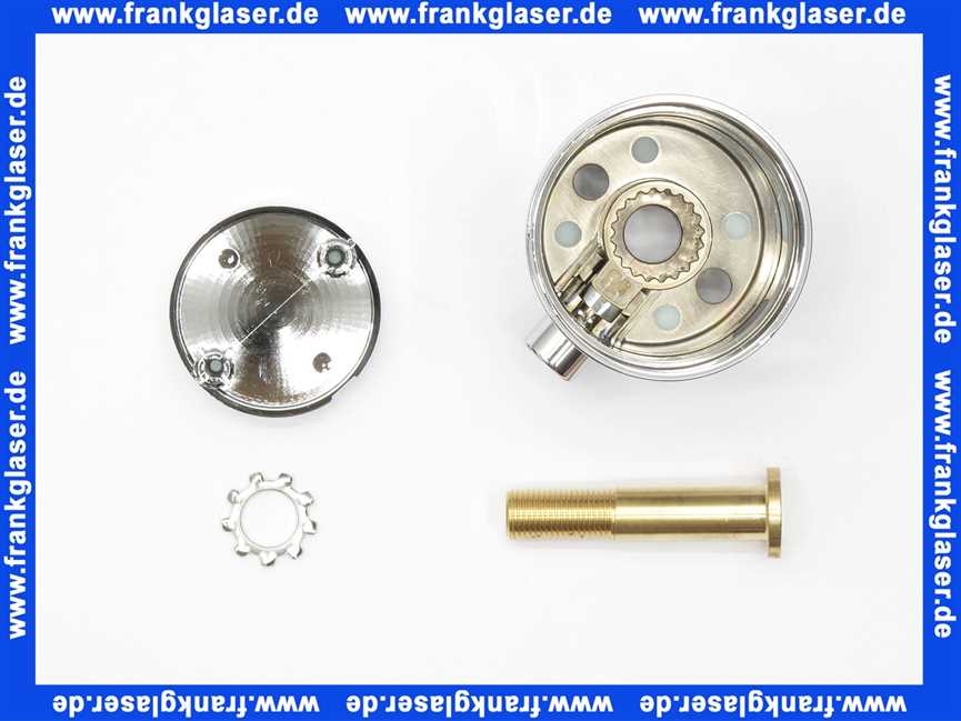 Kludi Ersatzteil Thermostatgriff kpl chrom 7444605-00