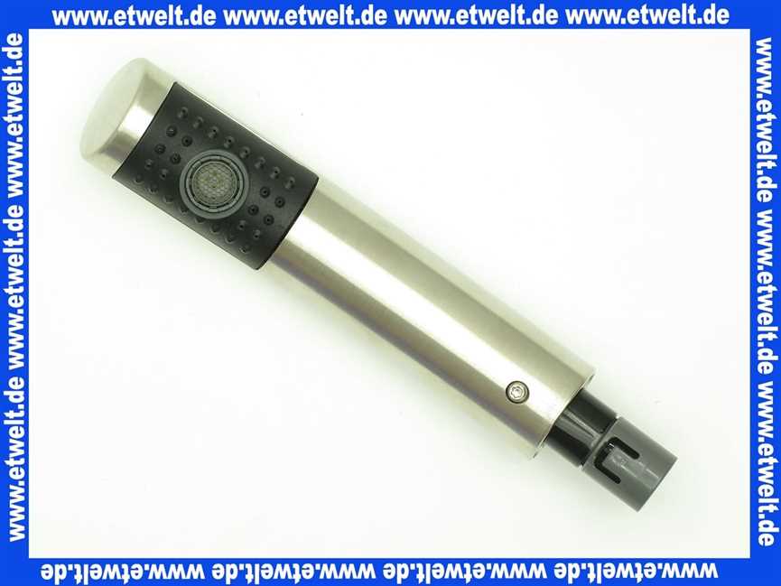 745189600 Kludi -Ersatzteil Geschirrbrause edelstahlfinish