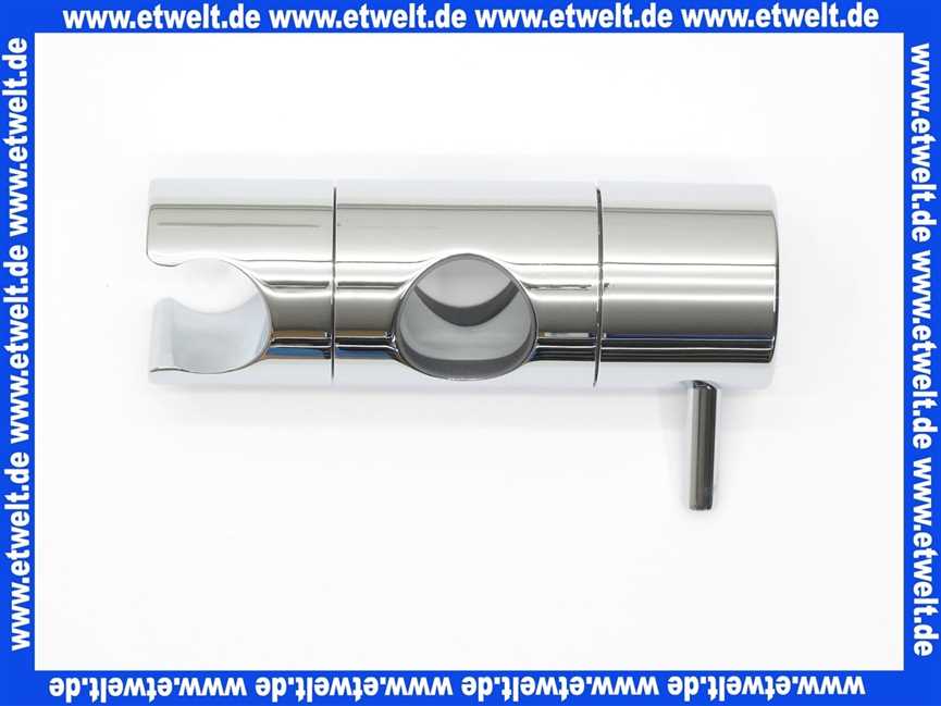 7464005-00 Kludi Brausestangen Schieber für Handbrausen mit konischer Mutter