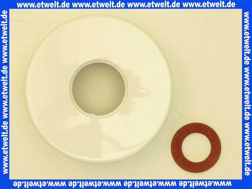 7469891 Kludi Rosette chrom/weiss