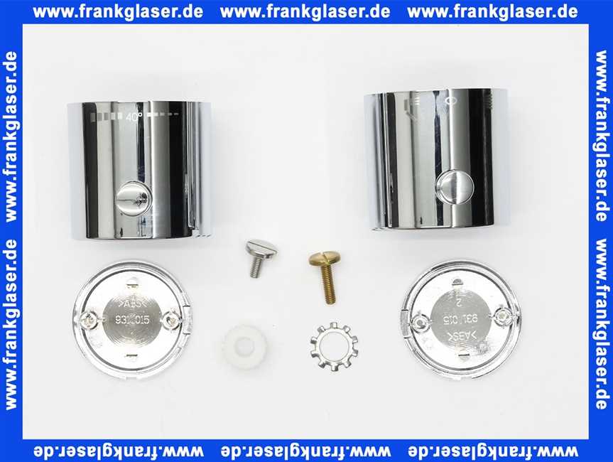 Kludi Ersatzteil Griffset Thermostat Dual Shower System chrom 7494305F-00