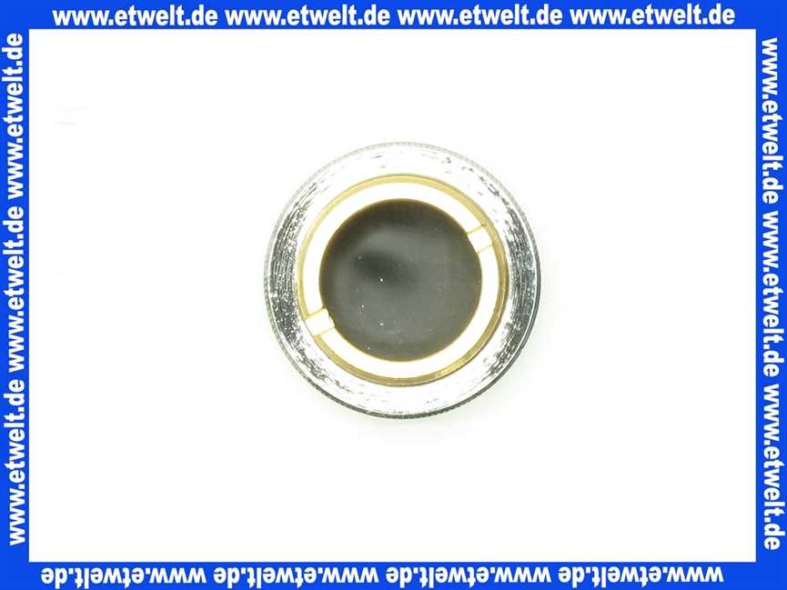 750230500 Kludi Ersatzteil Porzellanmarkierung Hot chrom