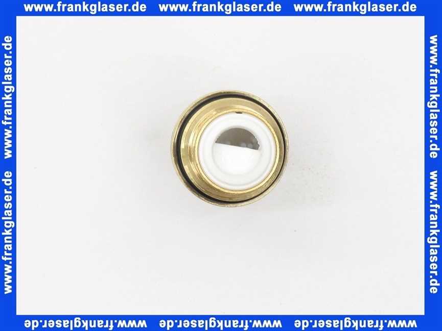 Kludi-Ersatzteil Keramikoberteil G 1/2 x 180 Grad Neutral 7502500-00