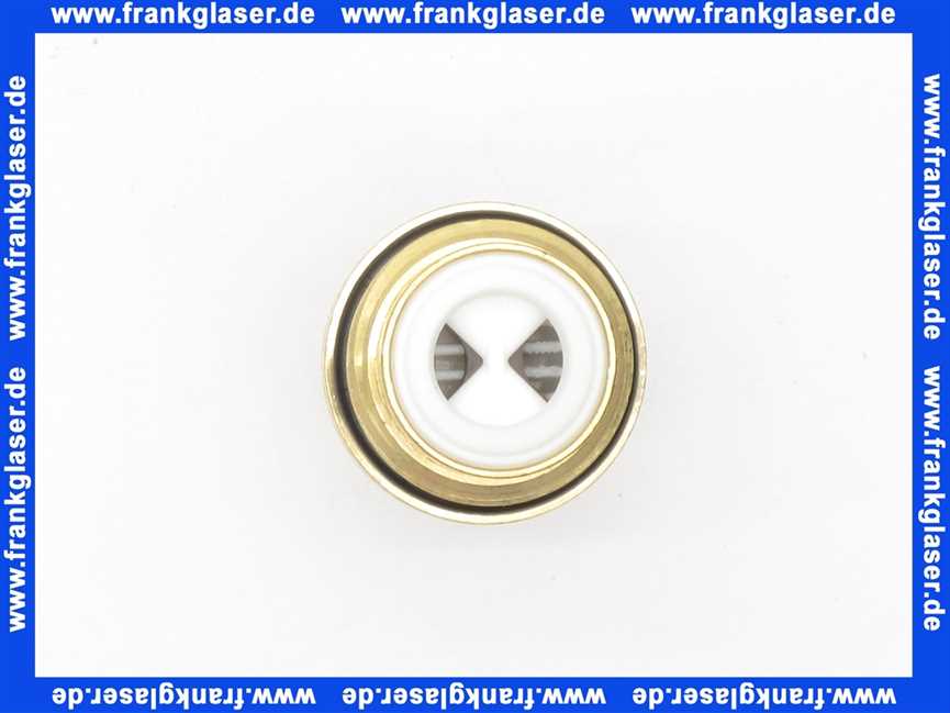 Kludi-Ersatzteil Keramikoberteil linksschließend Neutral 7505500-00