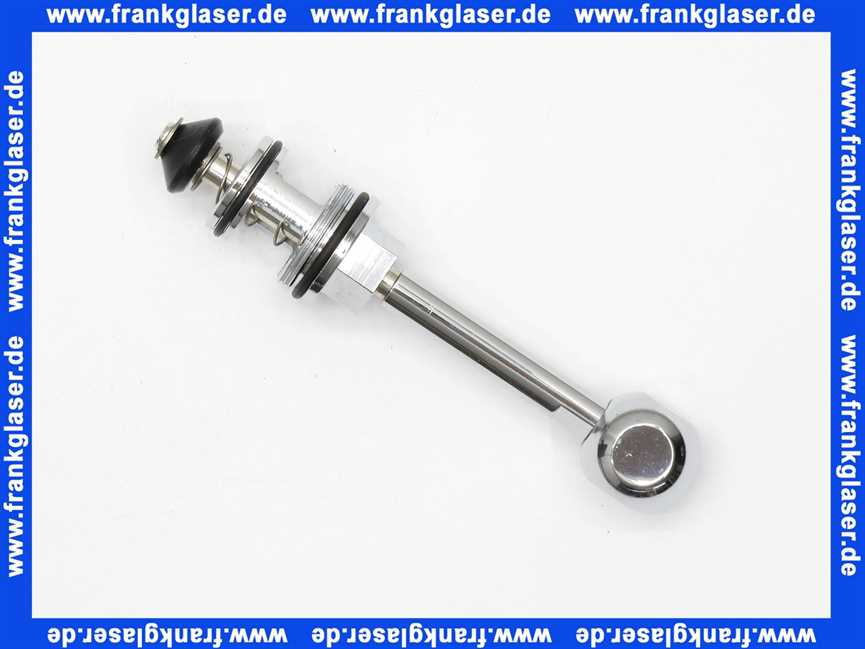 Kludi-Ersatzteil UP-Umstellung automatisch lang chrom 7523805-00