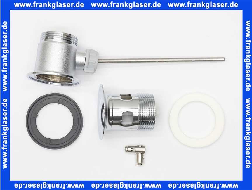 Kludi-Ersatzteil Ablaufgarnitur G 1 1/4 chrom 7526005-00