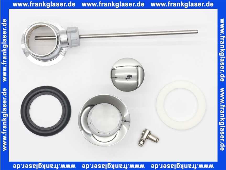 752600500 Kludi Ersatzteil Ablaufgarnitur G 1 1/4 chrom