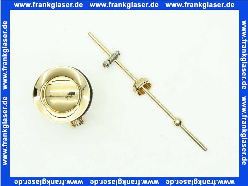 Kludi-Ersatzteil Ablaufgarnitur kpl. messing 7526045-00