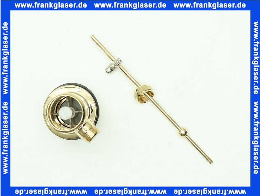 752604500 Kludi Ersatzteil Ablaufgarnitur kpl. messing