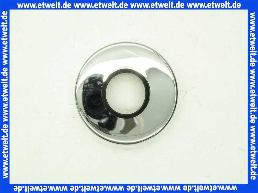 758940500 Kludi Ersatzteil Rosette 3/4Zoll kpl. chrom