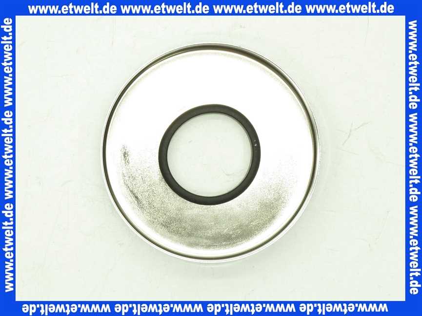 758940500 Kludi Ersatzteil Rosette 3/4Zoll kpl. chrom