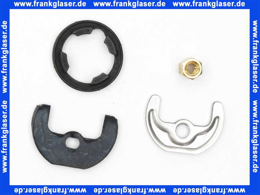 Kludi-Ersatzteil Befestigungssatz mit Schaftbefestigungsscheibe Neutral 7591200-00