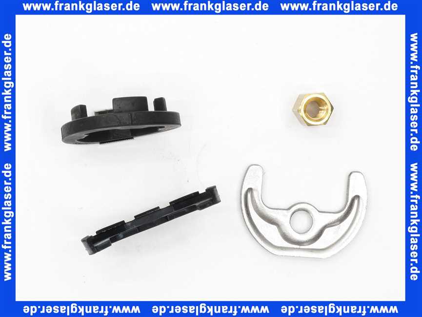 759120000 Kludi Ersatzteil Befestigungssatz mit Schaftbefestigungsscheibe Neutral