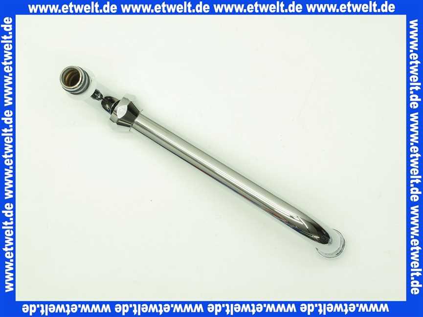 759880500 Kludi Ersatzteil S-Auslauf 200mm chrom