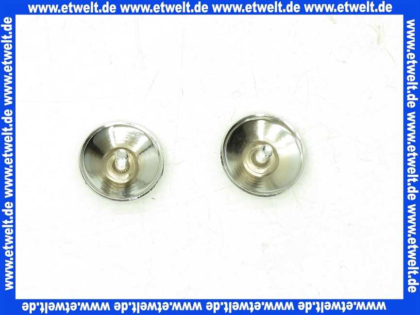 761560500 Kludi Ersatzteil Schrauben-Set chrom