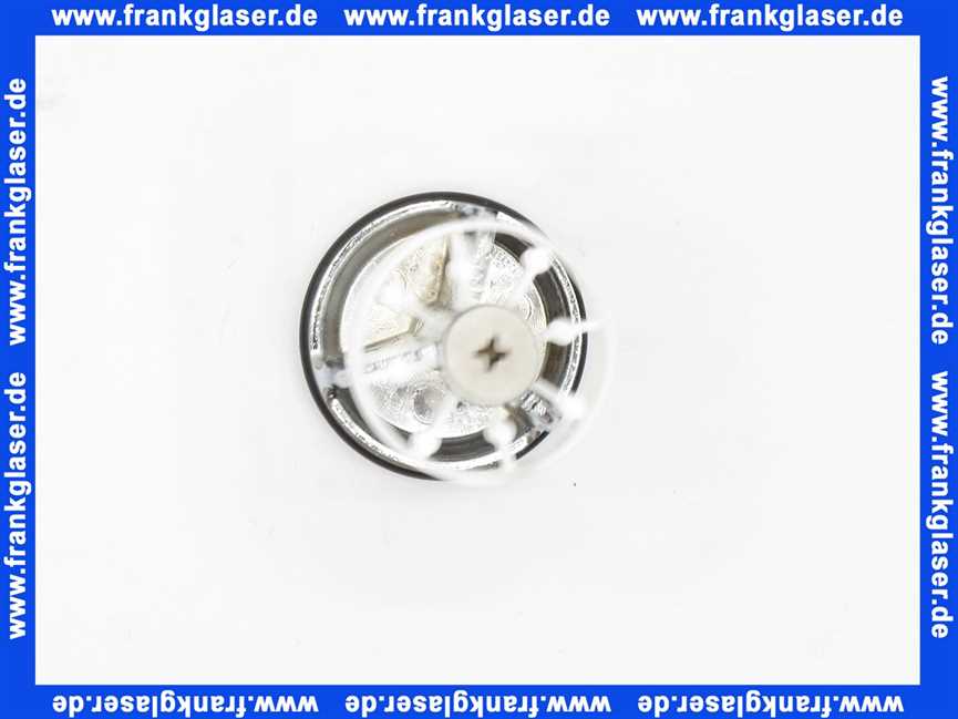 7627005 Kludi Stopfen Excenterstopfen verchromt für Waschtisch - und Bidetarmaturen