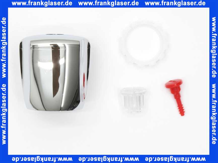 Kludi-Ersatzteil Terraluxgriff, Kunststo warm chrom 7636105-00