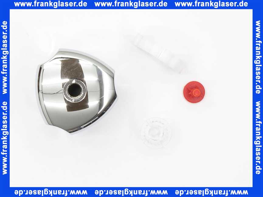 763610500 Kludi Ersatzteil Terraluxgriff, Kunststoff warm chrom