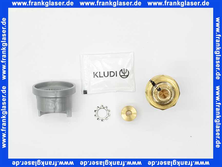 Kludi-Ersatzteil Temperaturregeleinheit Thermostat S25 neutral 7639000-00