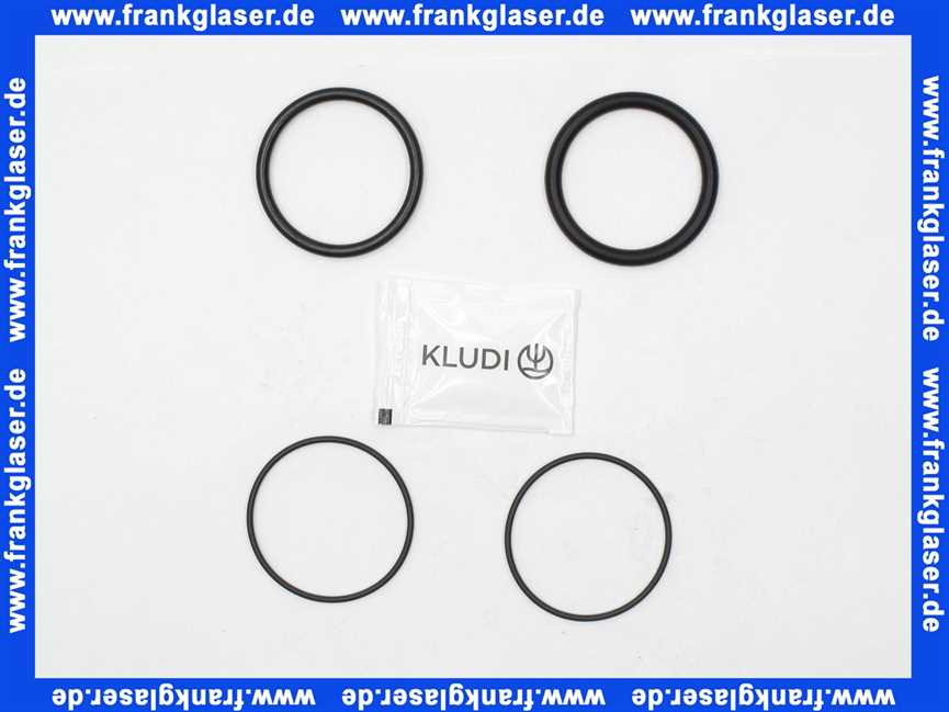 Kludi-Ersatzteil Dichtungssatz Kludi MX Spültisch Neutral 7812200-00