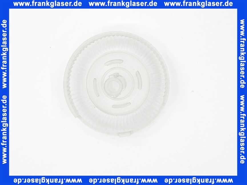Kludi-Ersatzteil Rosette f. Waga 2000 transparent 82309521-00