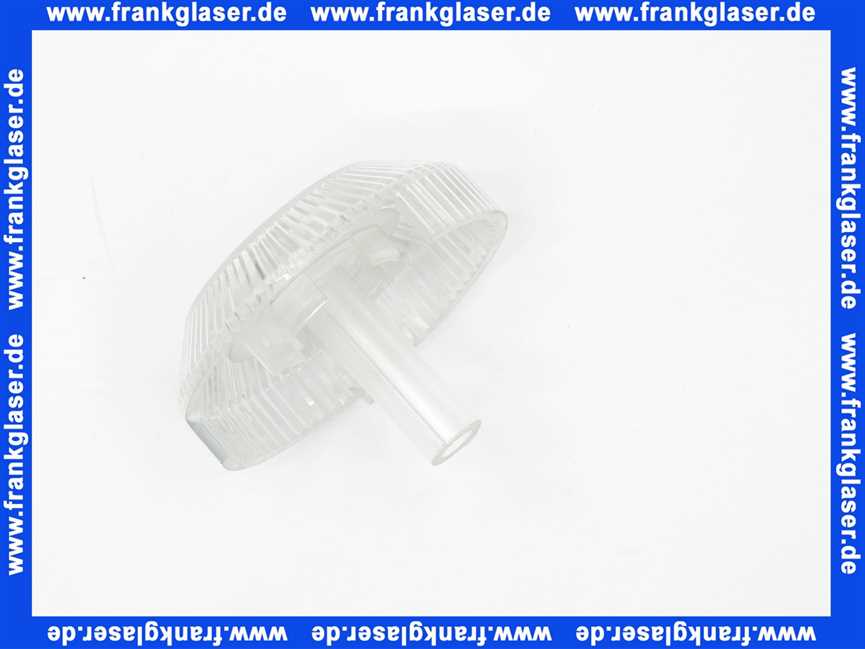 Kludi-Ersatzteil Rosette f. Waga 2000 transparent 82309521-00