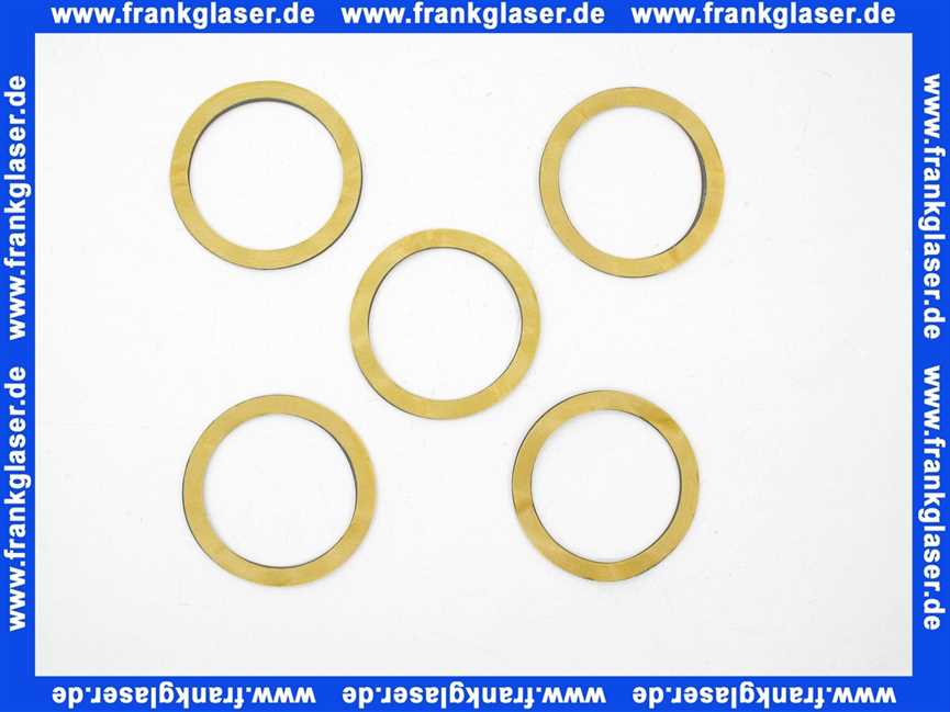 Kludi-Ersatzteil Dichtung Tasso 90 111x89x4 5 Stück Kst.-schwarz 82519011-00
