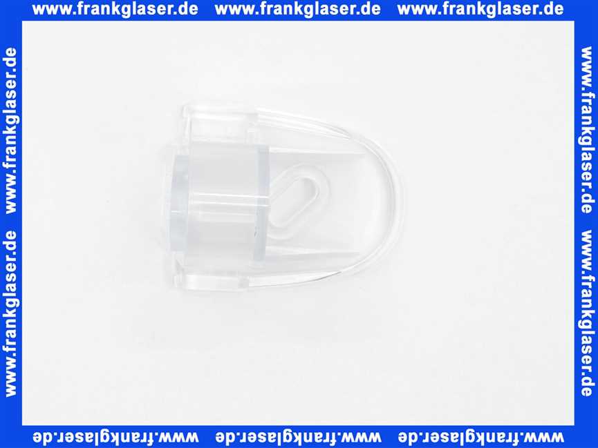 8301272100 Kludi Ersatzteil Wandhalter f.Logo-Wandstange transparent