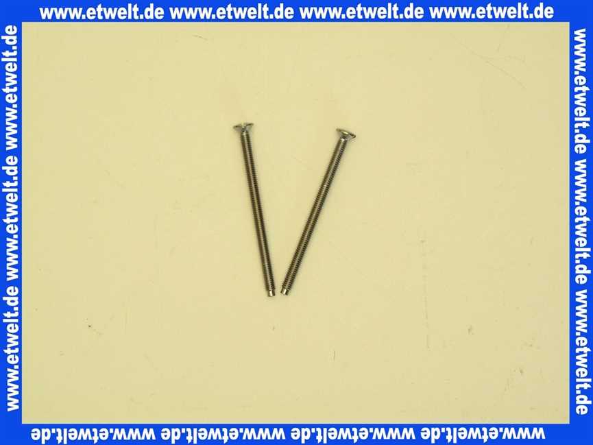 92211005 Kludi Schraube M 4x60 verchromt zu Abdeckung