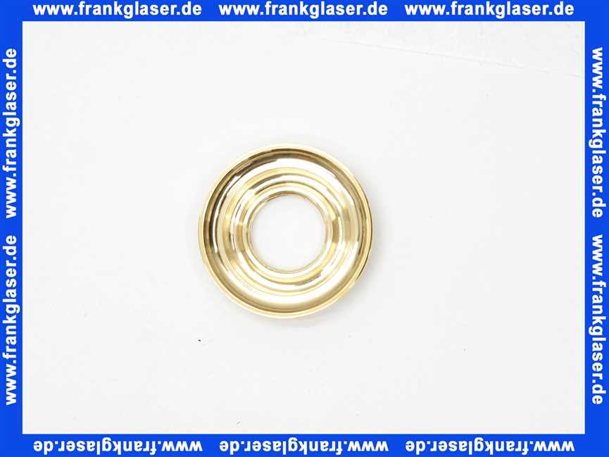 9230594500 Kludi Ersatzteil Rosette messing