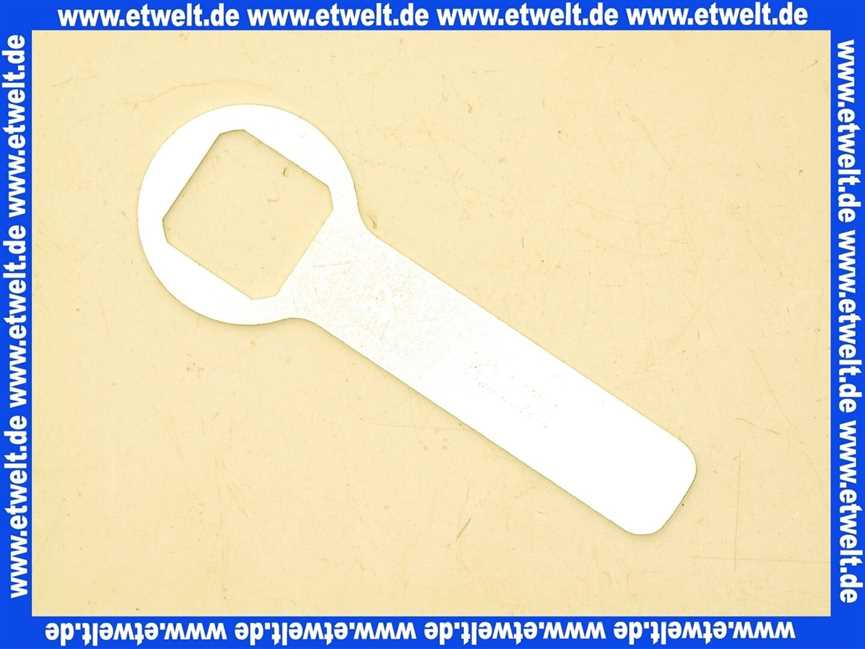 9290770000 Kludi Ersatzteil Spannschraubenschlüssel K-35 LOGO MIX Neutral