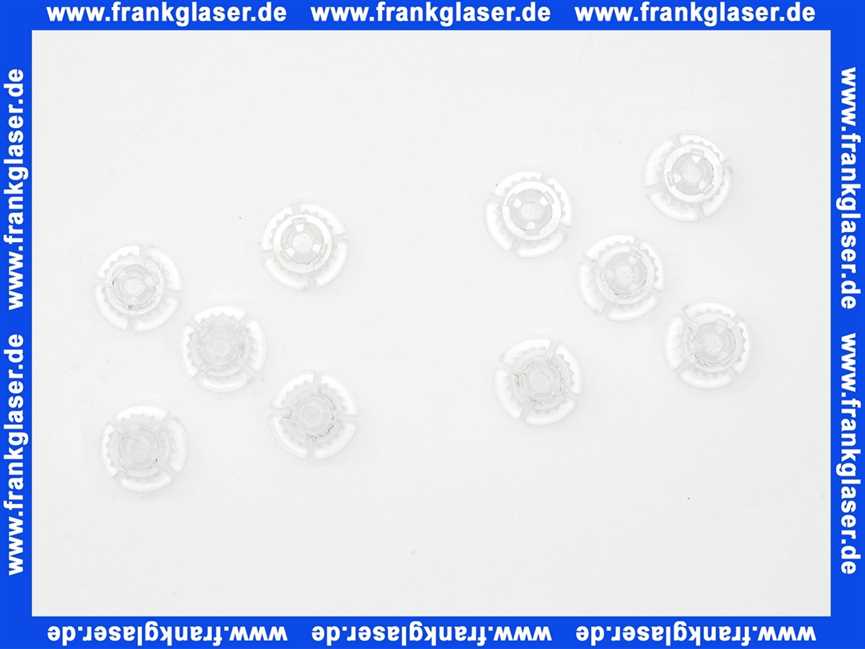 9300261000 Kludi Ersatzteil Rastbuchse Kunststoff (10 Stück)