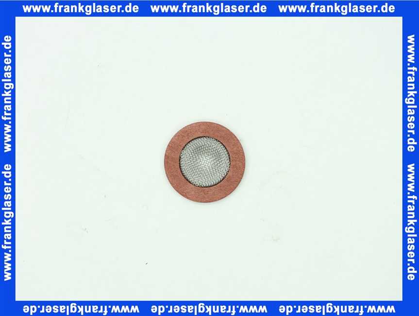 Kludi-Ersatzteil Schmutzfangsieb 56962 chromnickelstahl 95502535-00