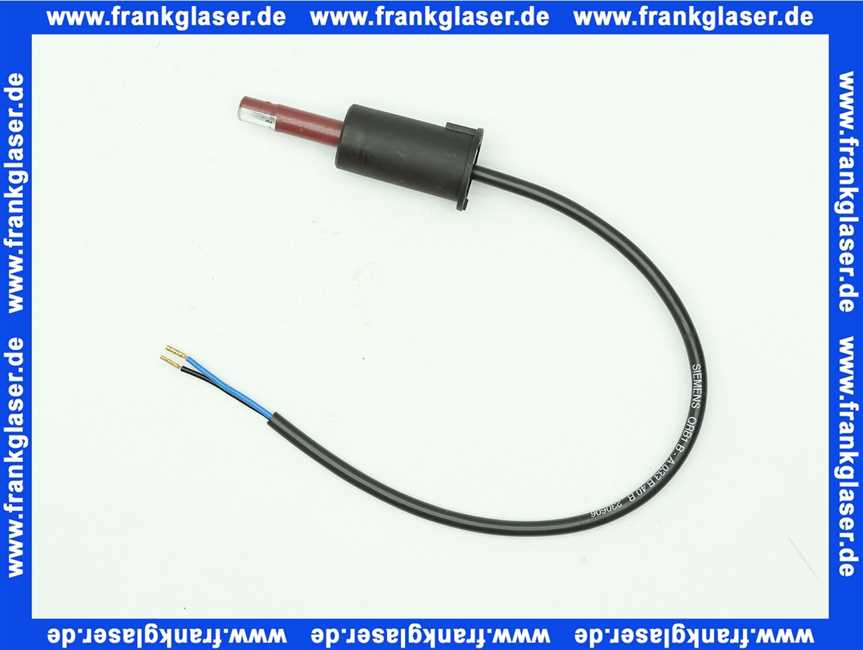 611206 Körting Flammenfühler QRB1B-A033 B40B m. Stopfen u. Ad