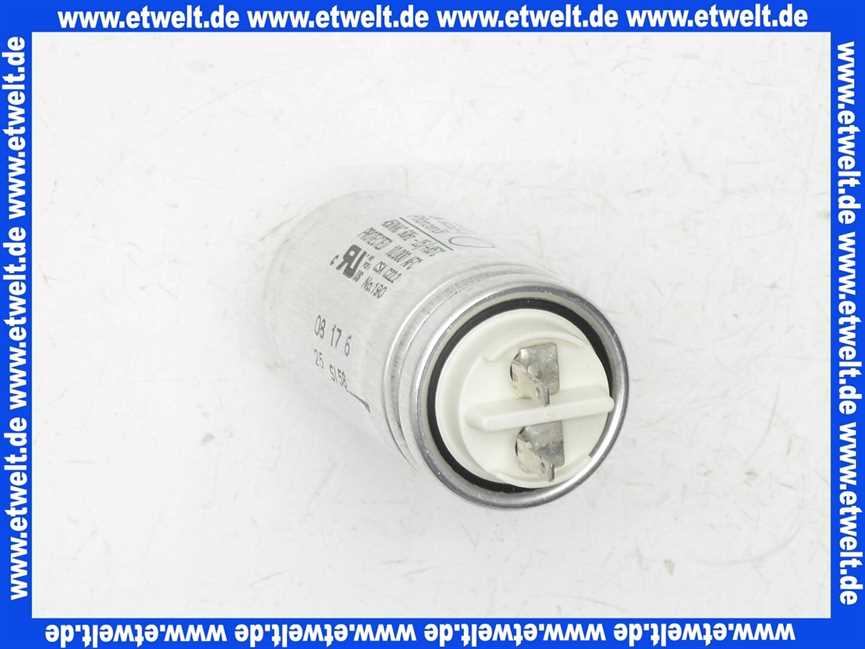 611763 Körting Kondensator 6 MIF 400 V DB mit Flachst.