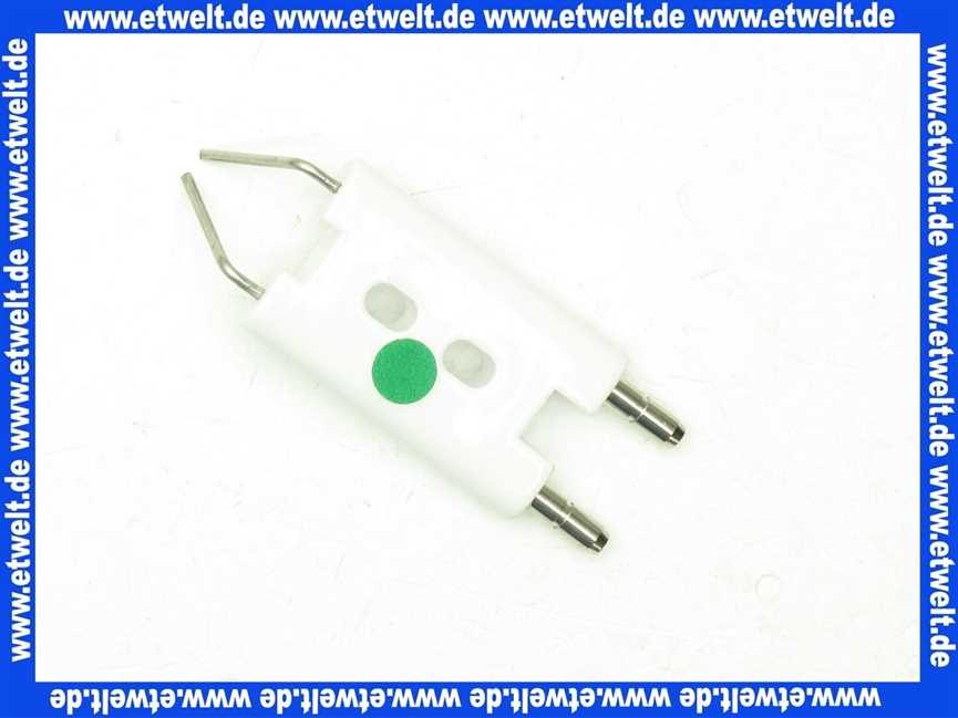 612272 Körting Doppelelektrode 8x42/26x13 Zünddraht 2x1,5D 1.