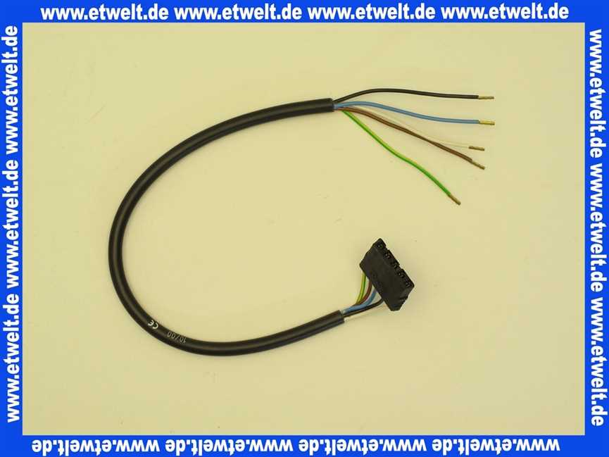 613521 Körting 5-adr. 0,75 sw mit Stecker für Düsenstock