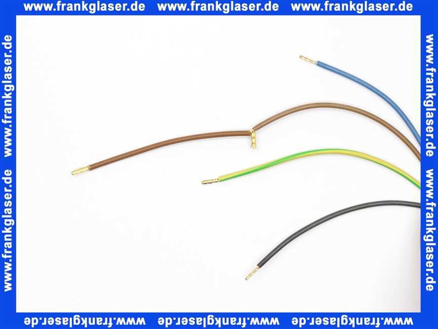 613569 Körting Steuerleitung mit Stecker für Düsenstock, 4x0,5 schw.