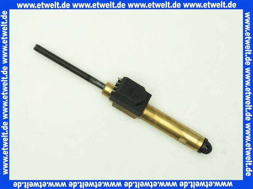 614733 Körting Düsenstock mit Ölvorwärmer 60W 205 mm lang 9/16 Zoll M8x1mm SPT60/40