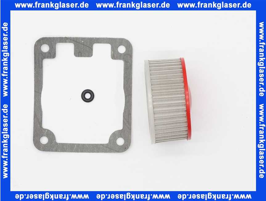 616294 Körting Wartungsset Filter & Deckeldichtung für Öl Pumpe 750130 Suntec
