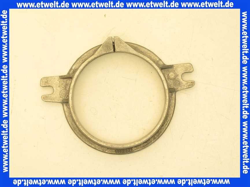 616768 Körting Klemmflansch D 100/31 Lochkreis D 150